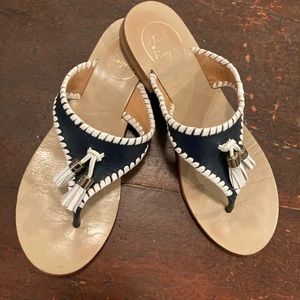 Jack Rogers tassel sandals